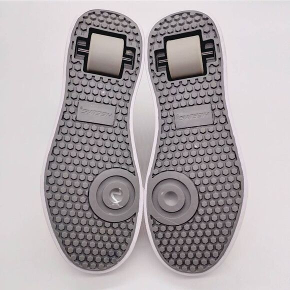 Heelys Casual Grey Skate‎ Sneakers Boys Size 4 Classic Shoes Skates Heelys - Picture 7 of 8